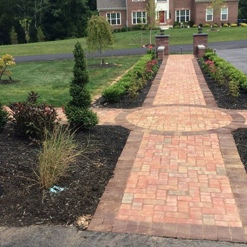 Front Hardscape and Plantings - Curb Appeal in Brandywine, MD