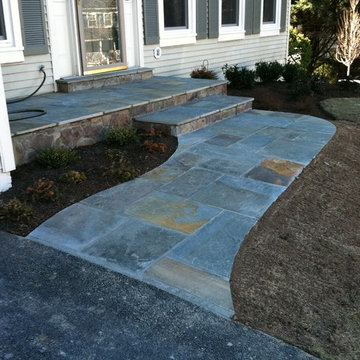 Front walk and Stoop Renovation in Falls Church.