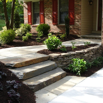 Front Walk with Steps
