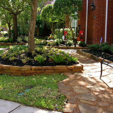 Front yard landscape projects