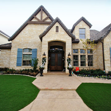 Front Yard Landscapes with Artificial Grass