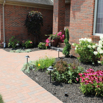 Front Yard Landscaping & Walkway