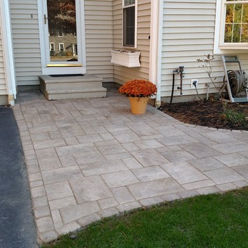 Front Yard Paver Entry