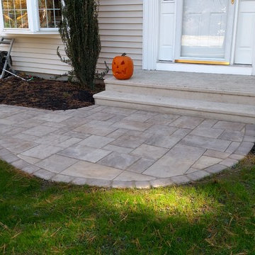 Front Yard Paver Entry