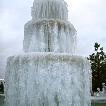 Frozen Granite Fountain