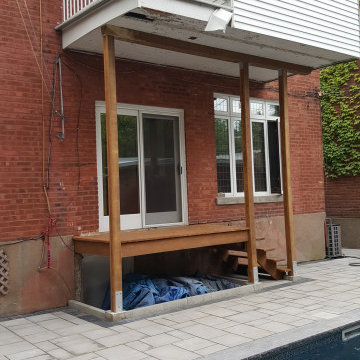 Full residential garden project - West end of Montreal