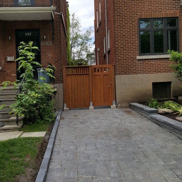 Full residential garden project - West end of Montreal