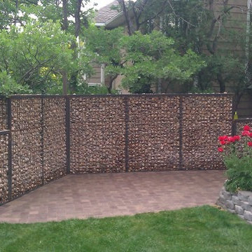 Gabion Privacy Wall