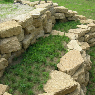 Galena Stone Walls and Steps