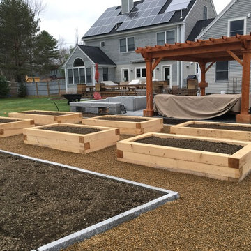Garden Beds and Patio
