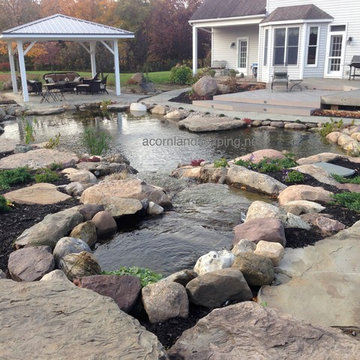 Garden Ponds, Fish Ponds, Koi Ponds, Monroe County, Rochester NY by Acorn