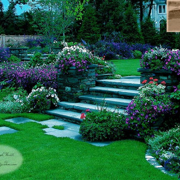 Garden Steps & Plantings