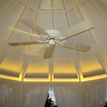 Gazebo Fan and Lighting
