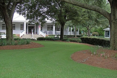 This is an example of a traditional landscaping in Tampa.