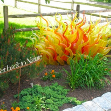 "Glass Grass" - Great Garden Sculptures