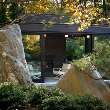 Glass House in the Garden