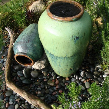 Glazed Pots Water Feature