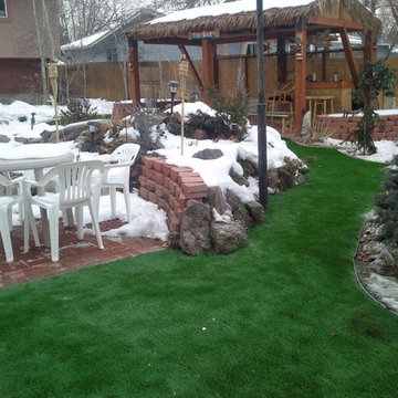 Global Syn-Turf artificial grass installation in Denver, CO