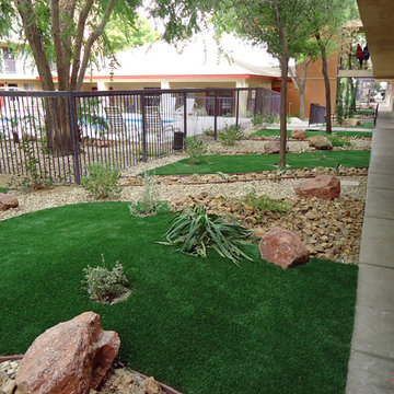 Global Syn-Turf artificial grass installation in Las Vegas, NV 6