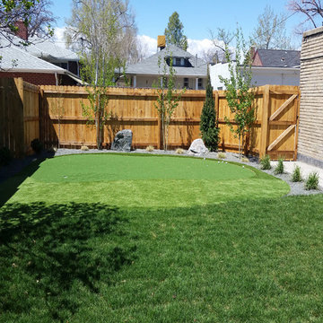 Global Syn-Turf artificial grass installation in Orange County, CA