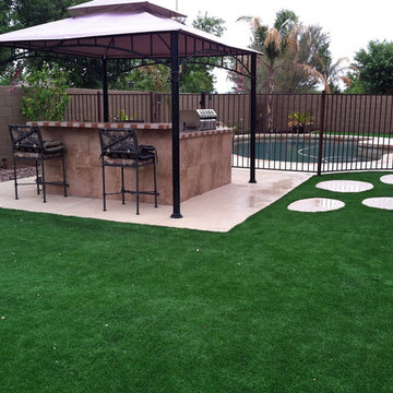 Global Syn-Turf artificial grass installation in Phoenix, AZ 7