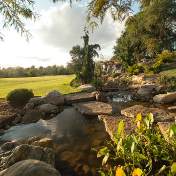 Golf Course Waterfall Feature