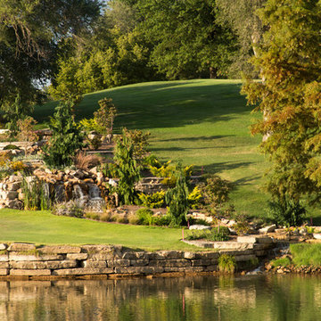 Golf Course Waterfall Feature
