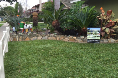 This is an example of a landscaping in Orange County.