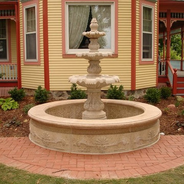 Granite Courtyard Fountain