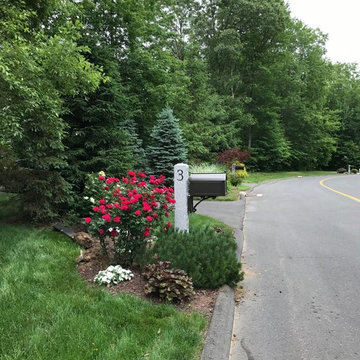 Granite Mailbox Posts