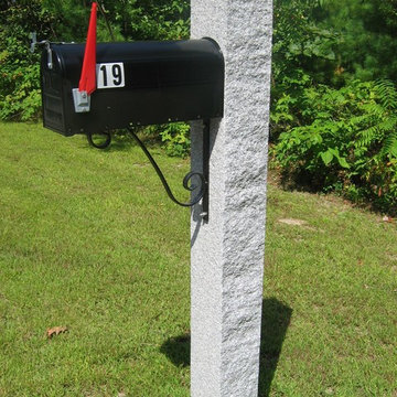 Granite Mailbox Posts