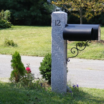 Granite Mailbox Posts