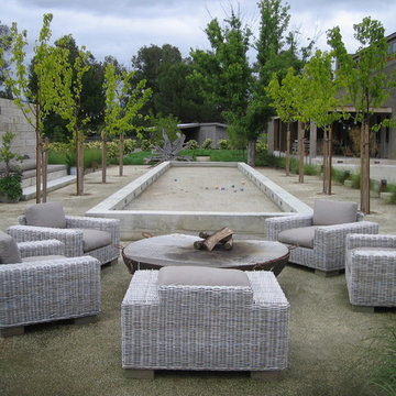 Grasses and Bocce Court