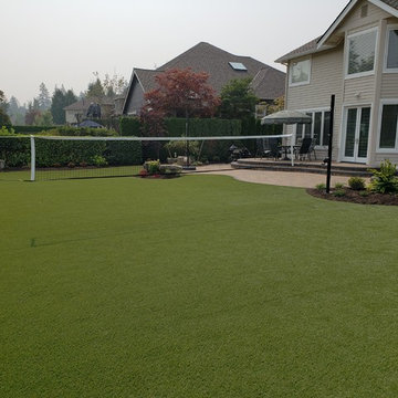 Great Curb Appeal + Backyard Synthetic Grass