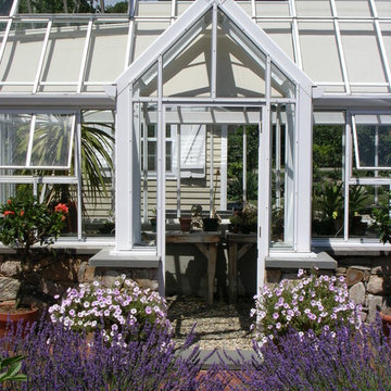Greenhouse and cutting garden