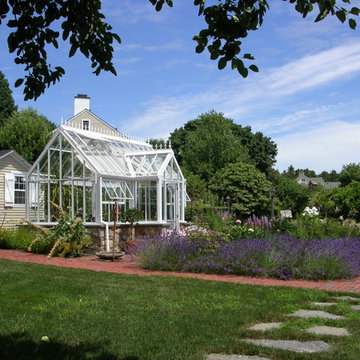 Greenhouse and cutting garden
