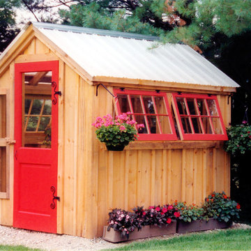 Greenhouse - post and beam shed kits