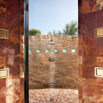 Hacienda Modern - Outdoor Shower