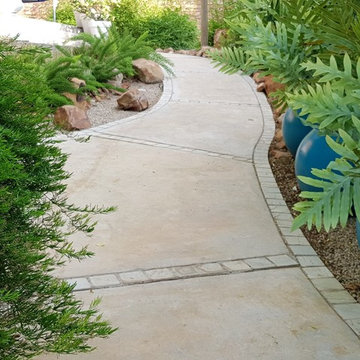 hard landscaping - various projects