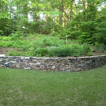 Dry Stacked Retaining Wall