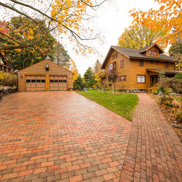 Brick And Concrete Driveway - Photos & Ideas | Houzz