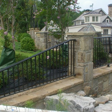 Helical Stairs and Waterfall Railings