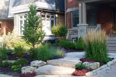Inspiration for a transitional landscaping in Toronto.