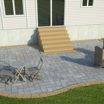 Highland, MI- Residential Backyard Patio (3D Design)