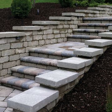 Hillside Landscape and Patio