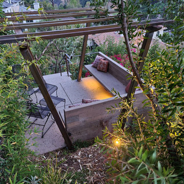 Hillside seating