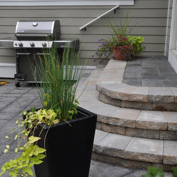 Hinsdale - Landscaping & Flagstone Steppers