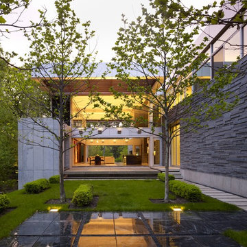 Hinsdale Residence featuring Fleetwood Windows and Doors