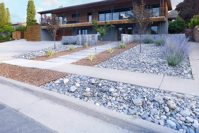 Photo of a modern landscaping in Salt Lake City.