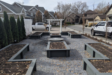 Design ideas for a landscaping in Salt Lake City.